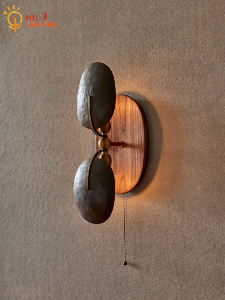 Interior Design Years Of Study - American Retro Solid Wood Copper Wall