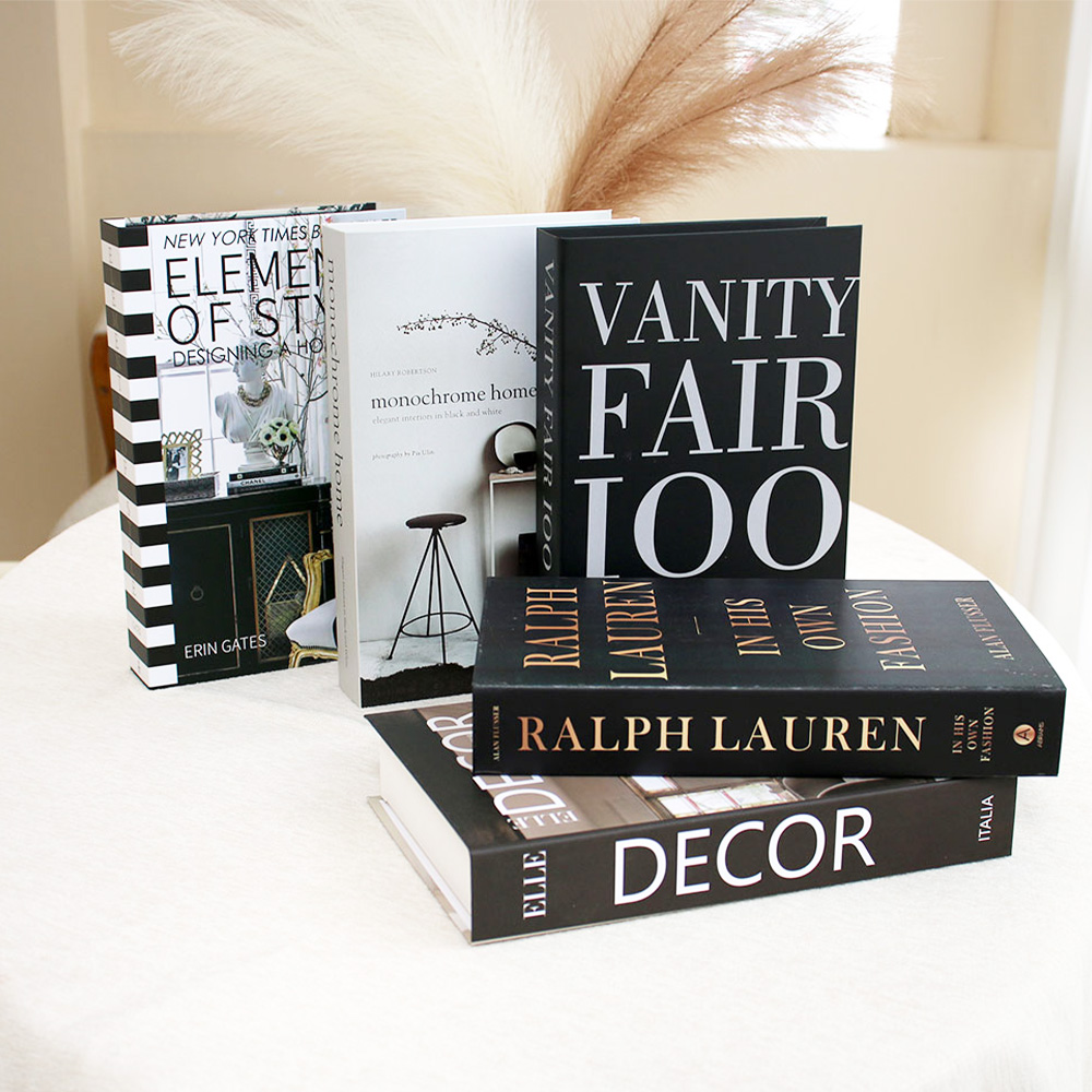 Interior Design Handbook - Luxury Fake Books For Decor Luxury
