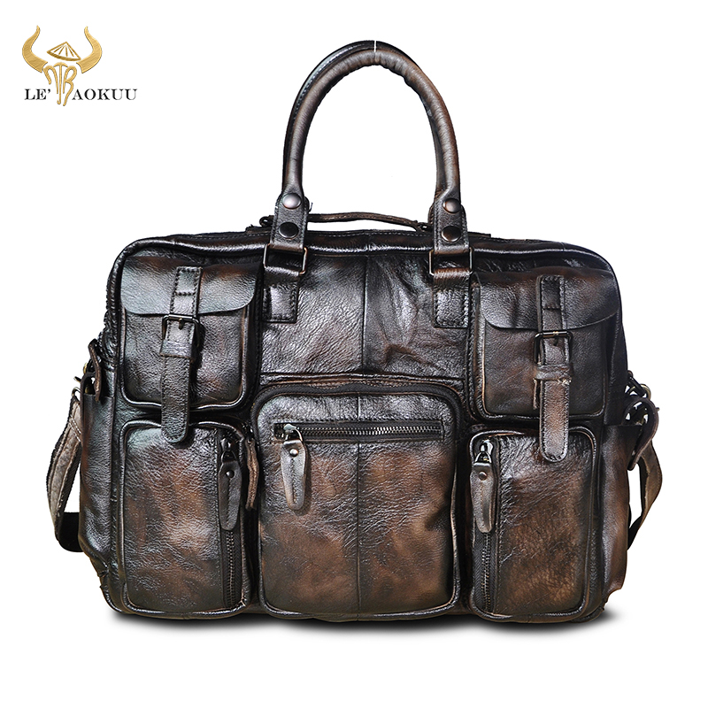 Interior Design Portfolio - Majestic demeanor Fashion Casual Handmade Briefcase