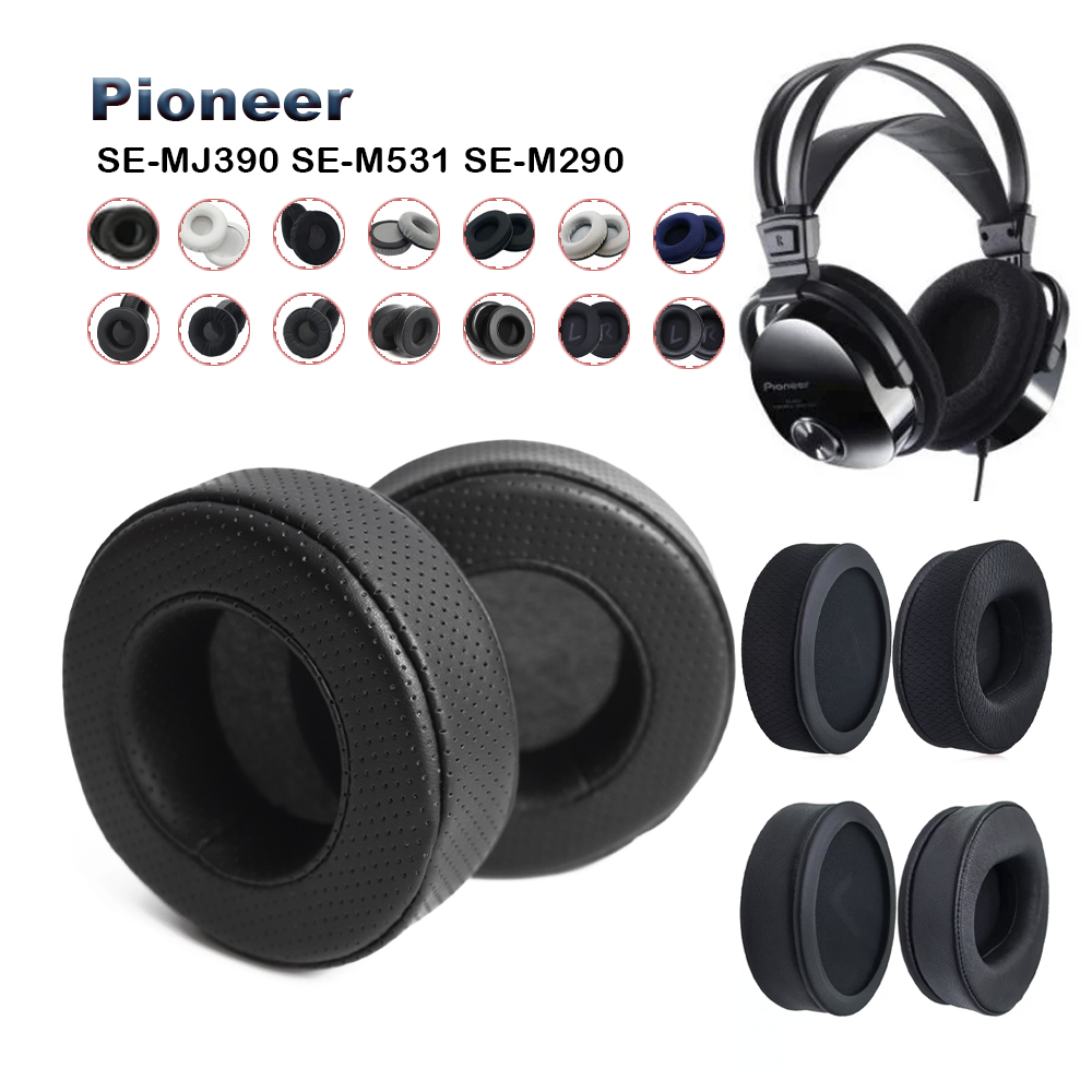 Velvet Cushion Cover - Replacement Ear Pads for Pioneer SE-MJ390