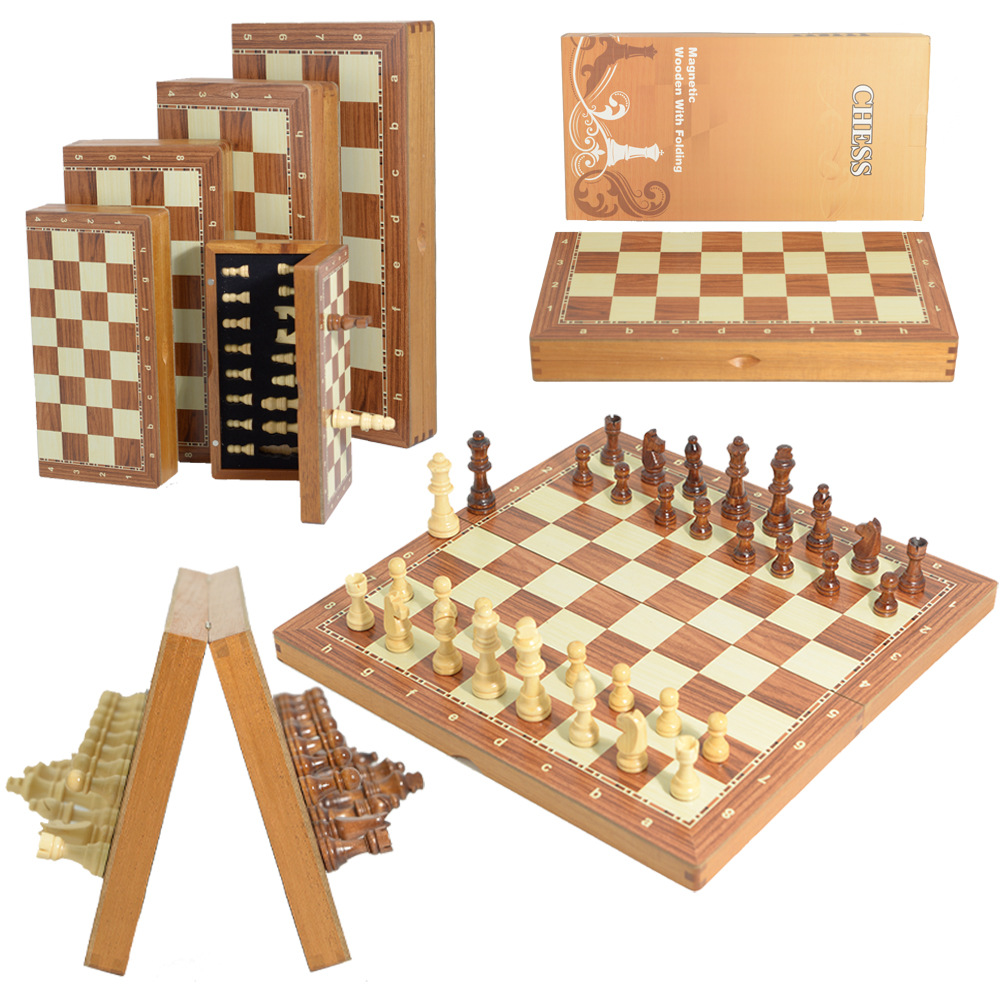 Magnetic Wooden Folding Chess  - Interior Design Handbook 评论和价格