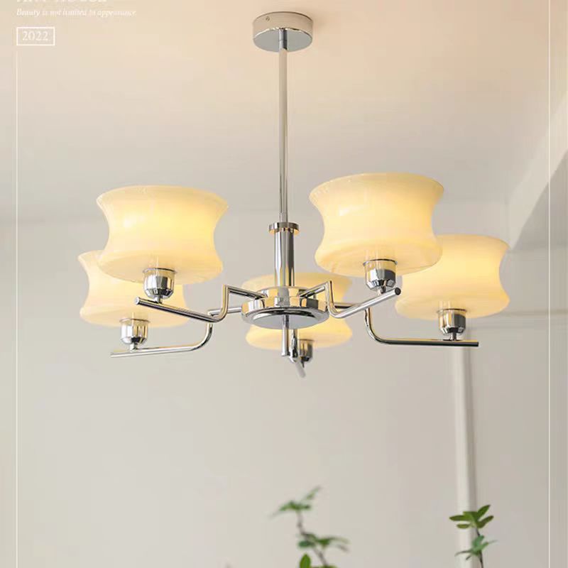 Belue Chandelier French Milky  - Interior Design Years Of Study 评论和价格