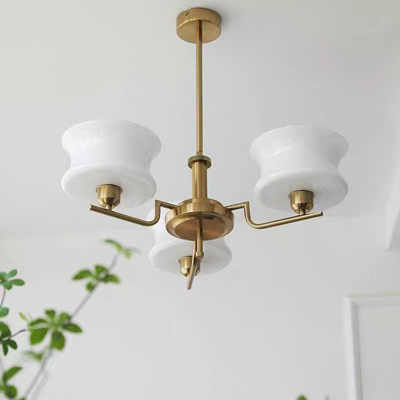 Belue Chandelier French Milky  - Interior Design Years Of Study 评论和价格