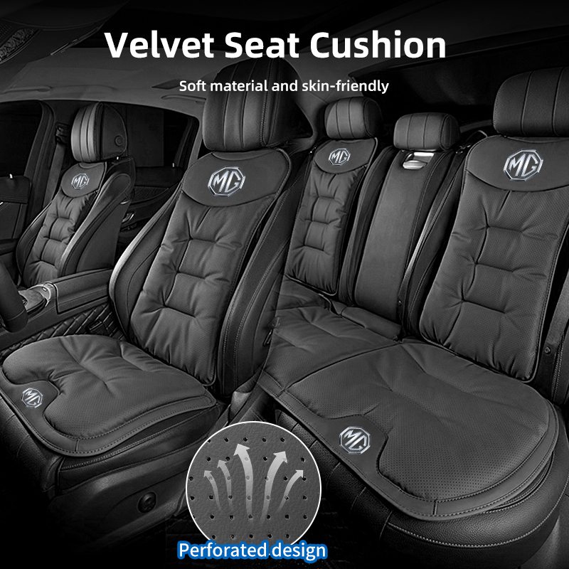 Car Velvet Cushion Leather Bac - Velvet Cushion Cover 评论和价格