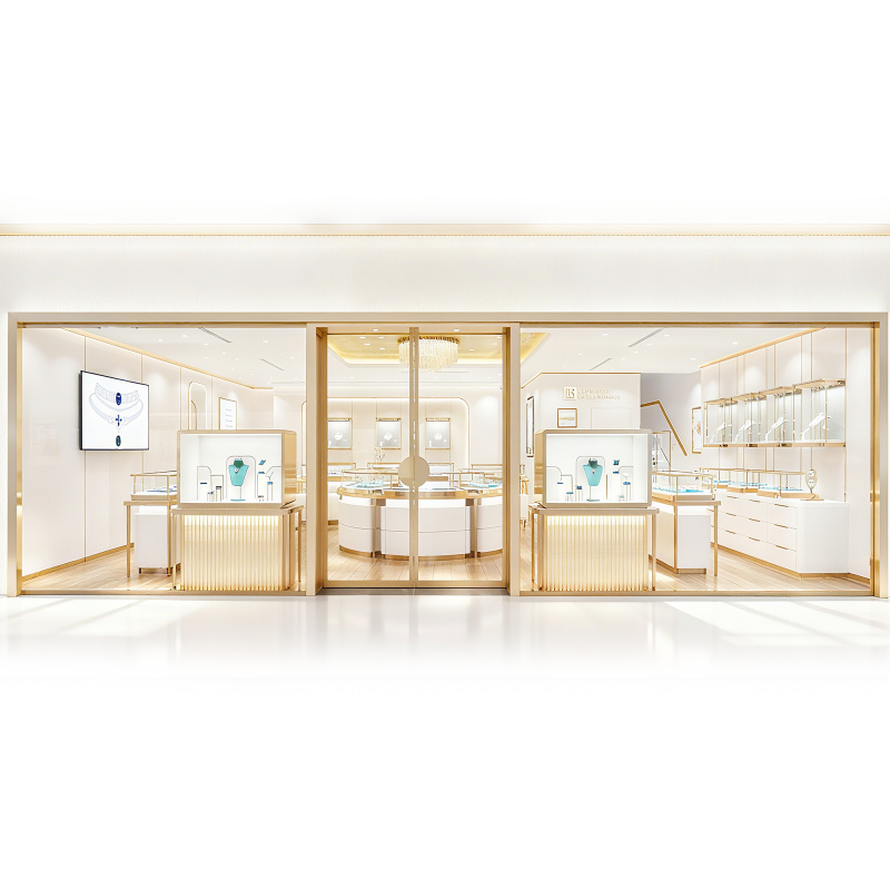 custom.Modern Dubai Jewelry Sh - Interior Design Lighting Layout 评论和价格