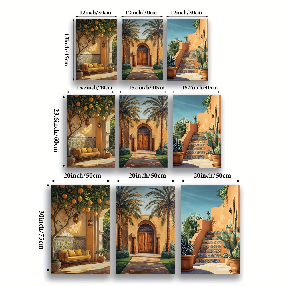 Frameless[JIT]3pcs/set, Canvas - Abstract Canvas Set 评论和价格