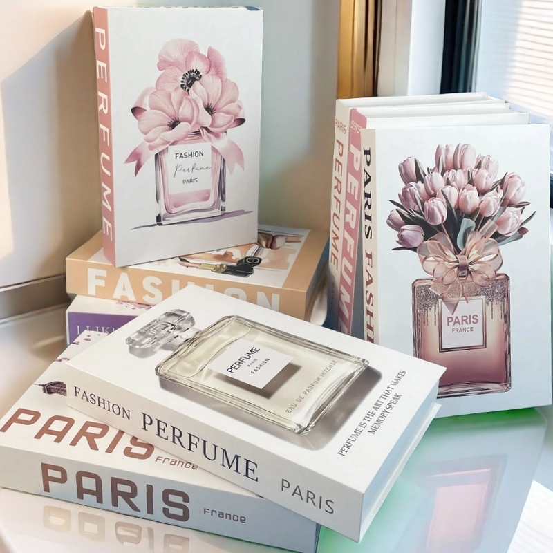 Fashion Perfume Decorative Boo - Interior Design Handbook 评论和价格