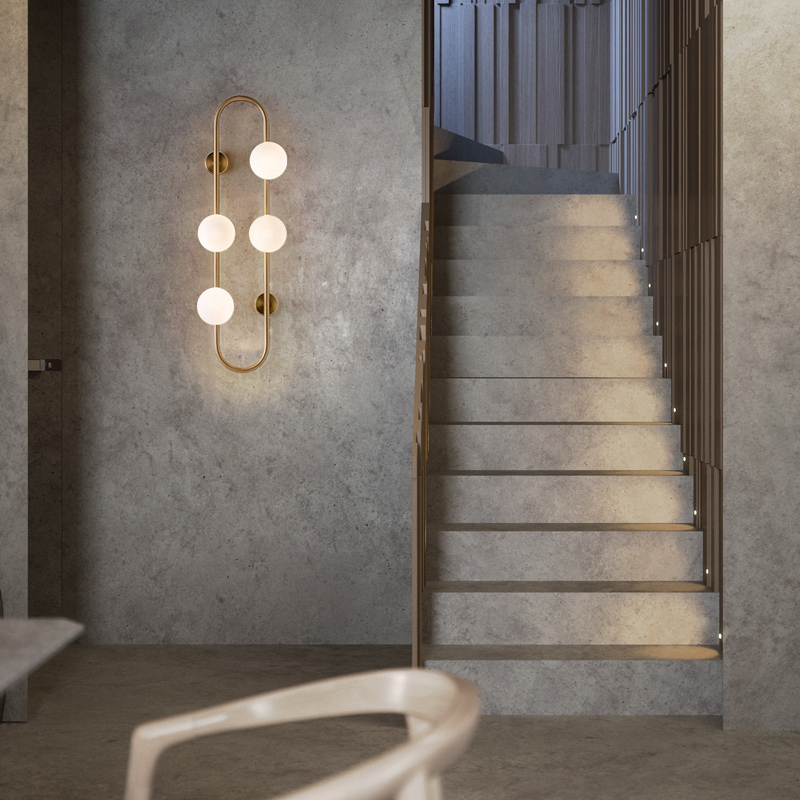 Modern Glass Wall Lights Bedro - Interior Design Years Of Study 评论和价格