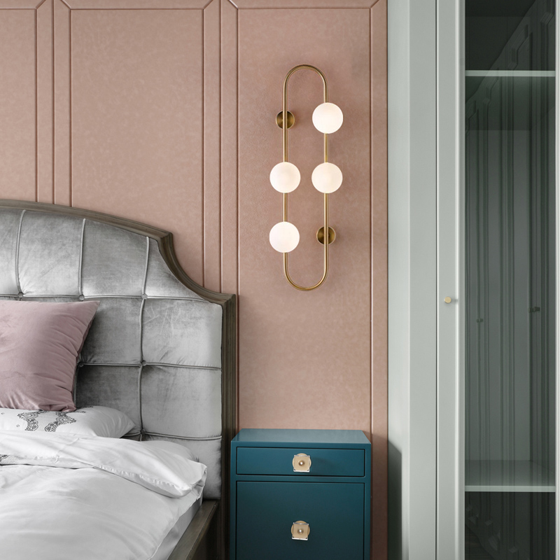 Modern Glass Wall Lights Bedro - Interior Design Years Of Study 评论和价格