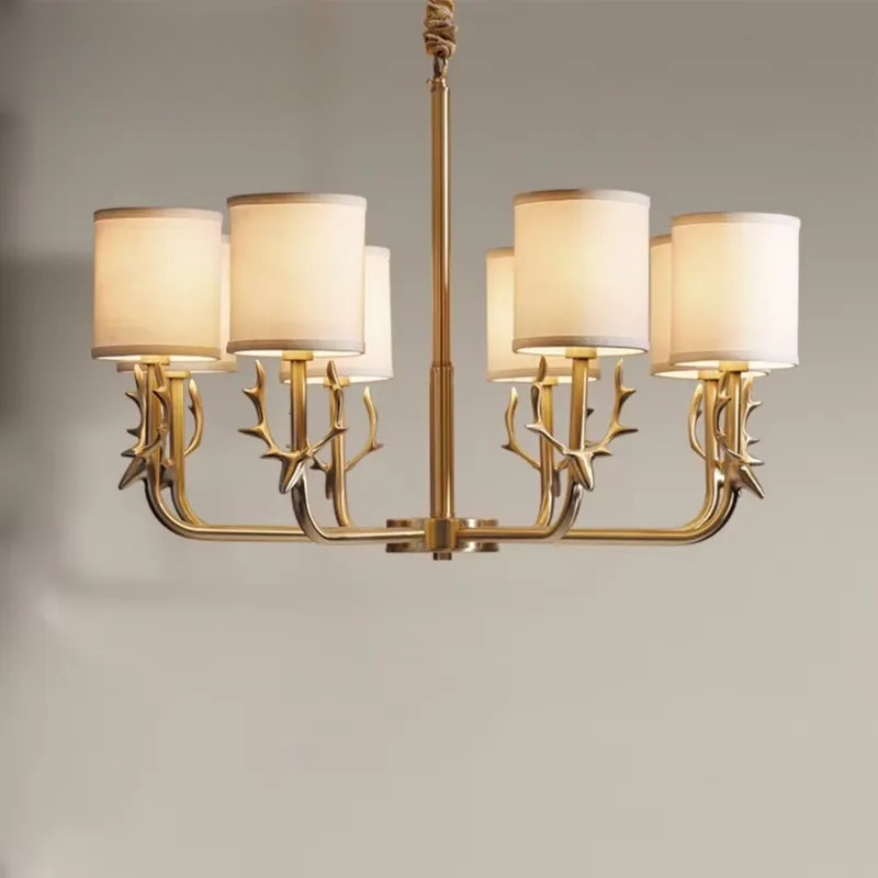 Copper Chandelier for Living R - Interior Design Years Of Study 评论和价格