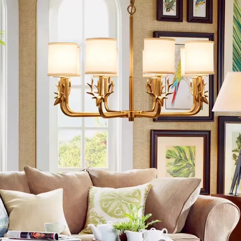 Copper Chandelier for Living R - Interior Design Years Of Study 评论和价格