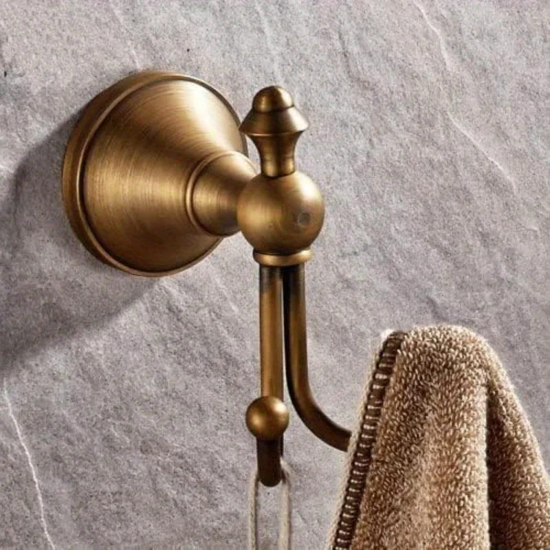 For Bathroom and Clothes Vinta - Antique Brass Hook 评论和价格