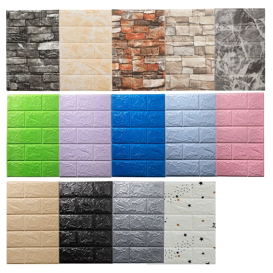 3D Foam Wall Decals Self-Adhes - Interior Design Kitchen Modern 评论和价格