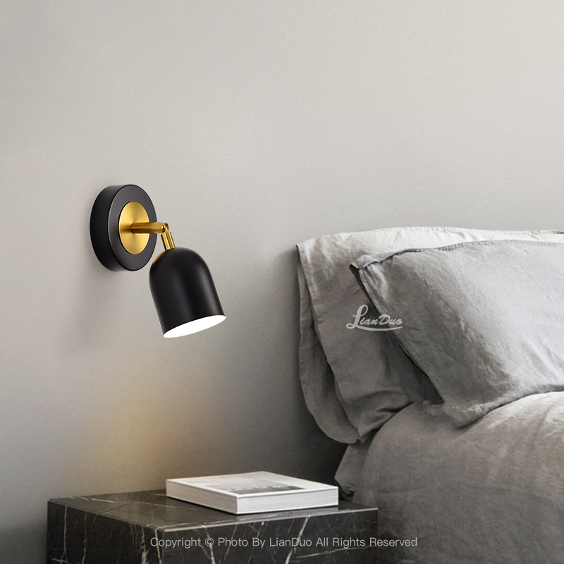 Modern Rotating LED Wall Lamp  - Interior Design Years Of Study 评论和价格