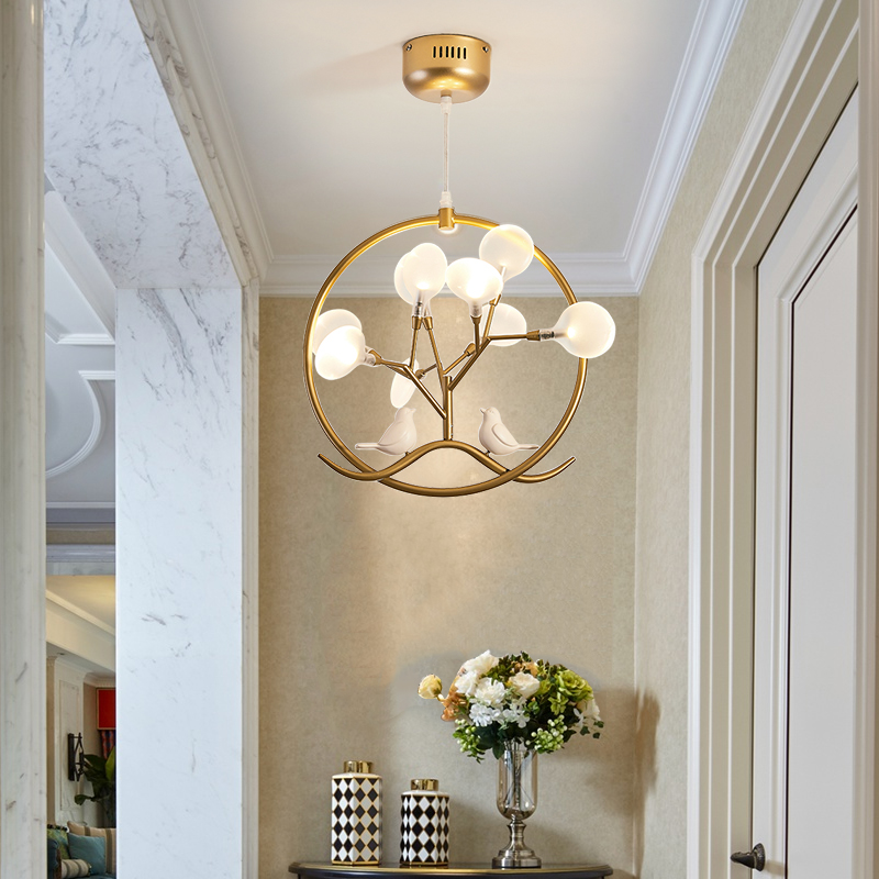 Nordic ball chandelier gold De - Interior Design Kitchen Modern 评论和价格