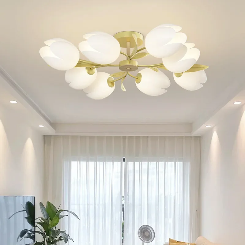 Flower Design Chandeliers Mode - Interior Design Kitchen Modern 评论和价格