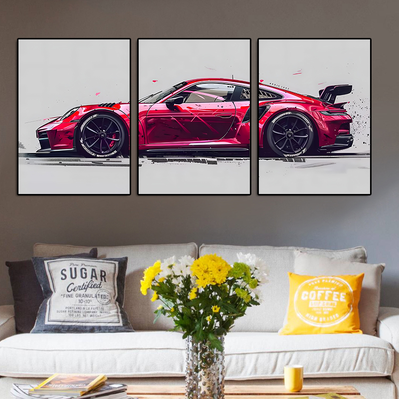 3pcs/set  frameless  3Pcs Supe - Abstract Canvas Set 评论和价格