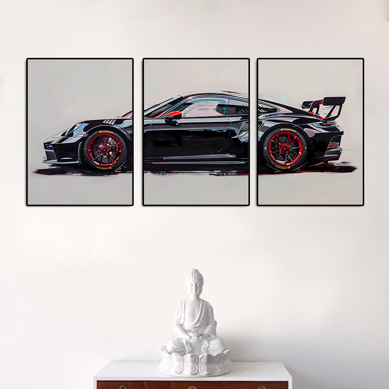 3pcs/set  frameless  3Pcs Supe - Abstract Canvas Set 评论和价格