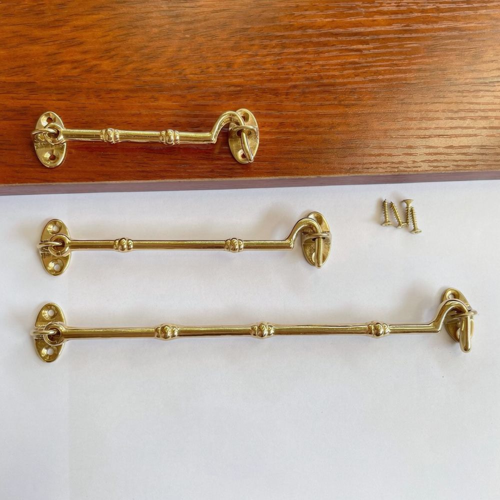 Solid Brass Window Hook Retro  - Antique Brass Hook 评论和价格