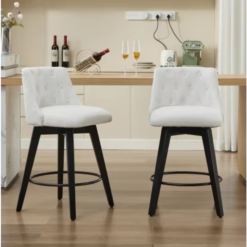 Modern style fabric bar stool  - Interior Design Kitchen Modern 评论和价格