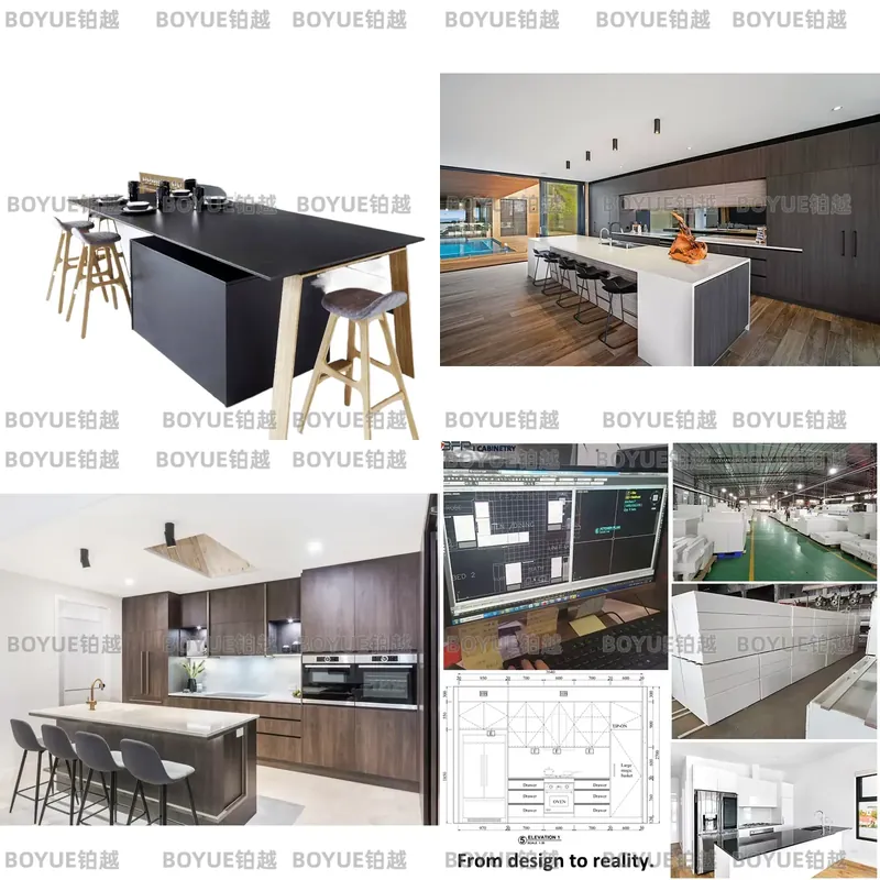 Modern Custom Kitchen Cabinets - Interior Design Kitchen Modern 评论和价格