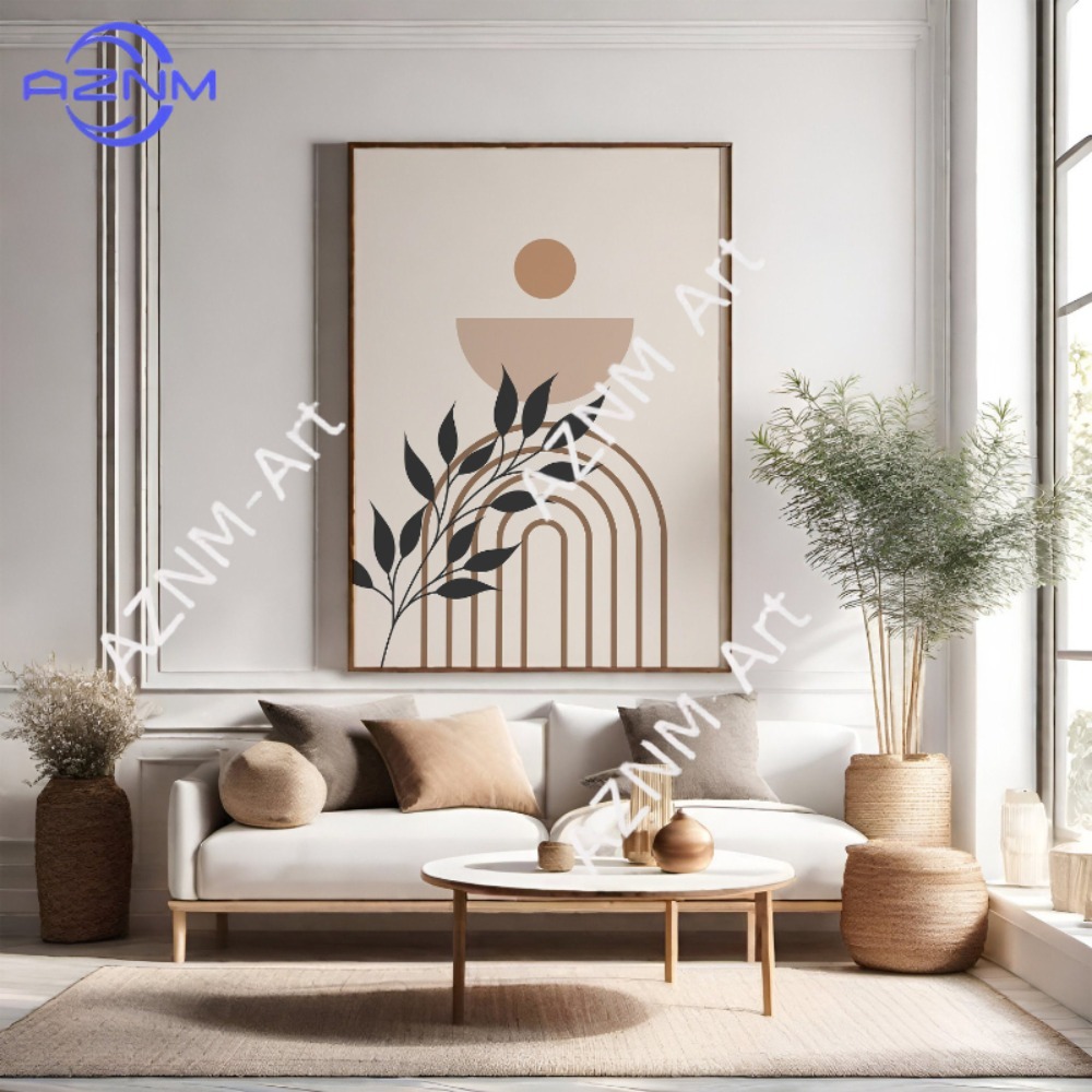1/2Pcs Green Botanical Wall Ar - Abstract Canvas Set 评论和价格